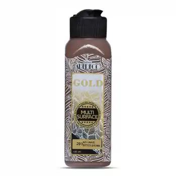 ARTDECO GOLD MULTİ-SURFACE AKRİLİK BOYA 140 ML KAHVE Y-G70R-293