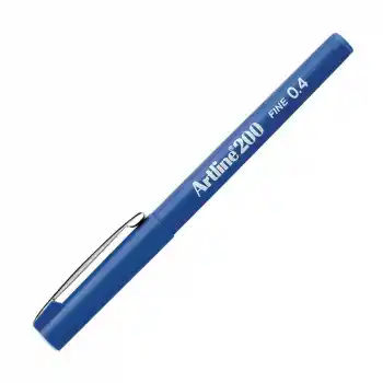 ARTLINE 200 MAVİ FINELINER KALEM 0.4MM EK-200N BLUE