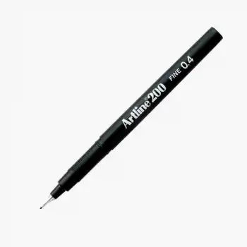 Artlıne 200 Siyah Fınelıner Kalem 0.4mm Ek-200n