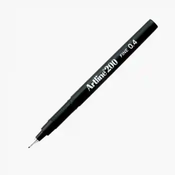 ARTLINE 200 SİYAH FINELINER KALEM 0.4MM EK-200N