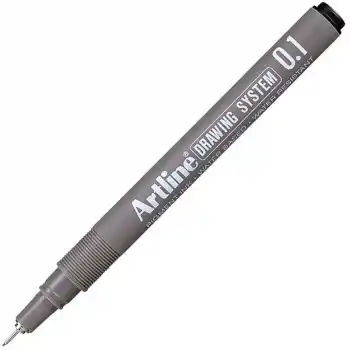 Artlıne 231 Siyah Çizim Kalemi 0.1