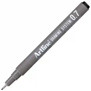 Artlıne 237 Siyah Çizim Kalemi 0.7