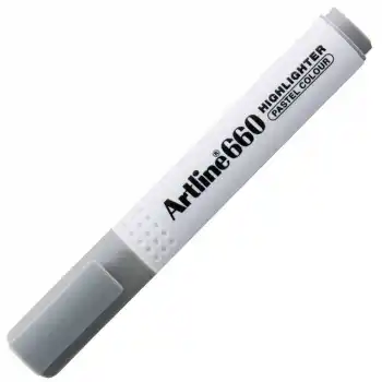 ARTLINE 660 FOSFORLU KALEM PASTEL GRİ A-EK-660