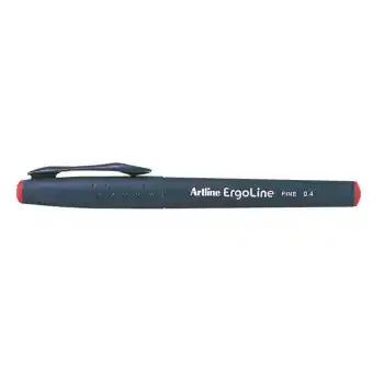ARTLINE ERG-3400 KIRMIZI ERGOLINE KALEM 0,4 MM