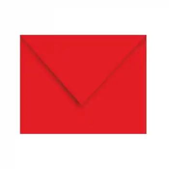 ASİL DAVETİYE ZARFI 13X18 KIRMIZI 80 GR AS-5206