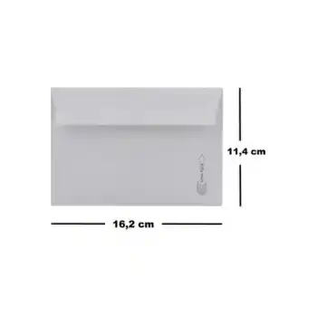 ASİL MEKTUP ZARFI 11,4X16,2 BUKLET 500 LÜ 110 GR.AS-4007