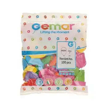 BALON 14-A 10 KARIŞIK RENKLİ 100 LÜ PK GEMAR G90