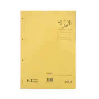 BAYINDIR A4 KOLEJ YEDEK SARI ÇİZGİLİ