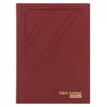 Bayındır Cari Hesap Defteri 20x28 120 Yaprak Dik