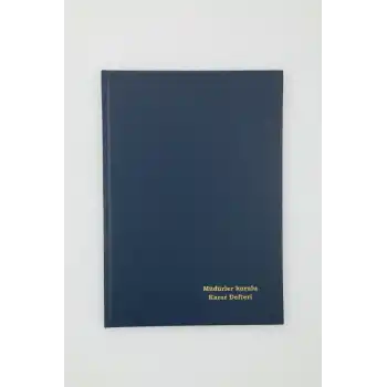 BAYINDIR MÜDÜRLER KURULU KARAR DEFTERİ 72YP CİLTLİ