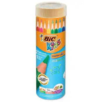 Bic Evolutıon 12+1 Üçgen Jumbo Tüp Kuru Boya 958192