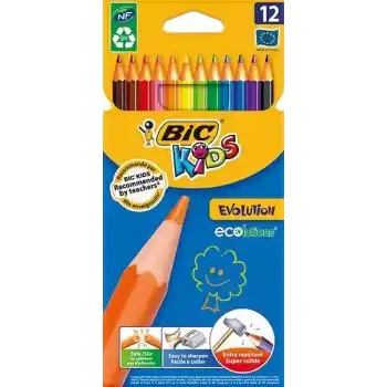 BİC EVOLUTION 12 RENK KURU BOYA 82902910