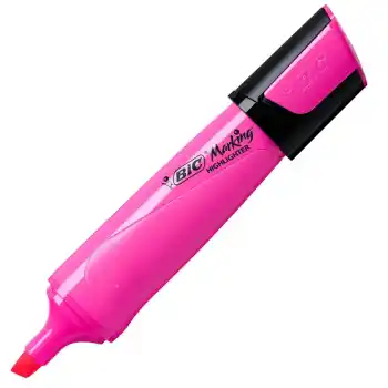 Bic Flat Pembe Fosforlu Kalem 517963