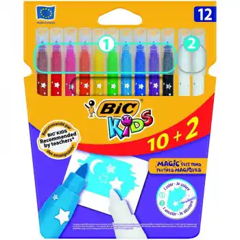 BİC KIDS 12 RENK SİLİNEBİLİR KEÇELİ KALEM 9202953