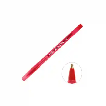 BİC ROUND STIC KIRMIZI TÜKENMEZ KALEM 962667