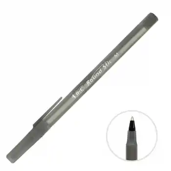 BİC ROUND STIC SİYAH TÜKENMEZ KALEM 962665