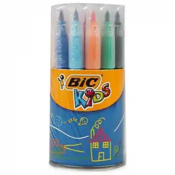 Bic Vısa 18 Li Fırça Uçlu Keçeli Kalem 8289651