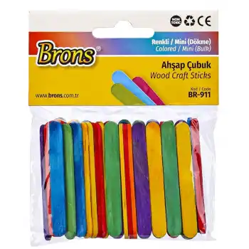 BRONS AHŞAP ÇUBUK RENKLİ MİNİ BR-911