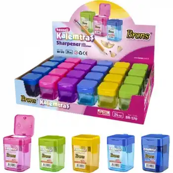 BRONS HAZNELİ KARE KALEMTRAŞ BR-570