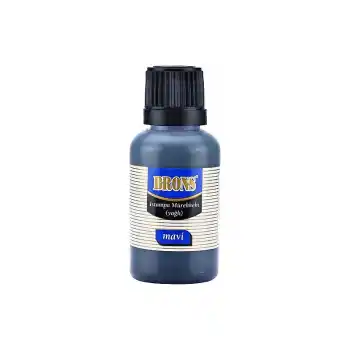 BRONS ISTAMPA MÜREKKEBİ MAVİ 30 CC BR-315