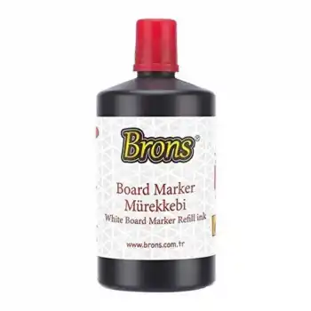 BRONS KIRMIZI TAHTA KALEMİ MÜREKKEBİ 250 CC BR-9152