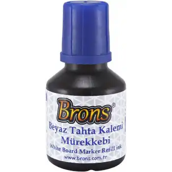 BRONS MAVİ TAHTA KALEMİ MÜREKKEBİ 30 CC BR-351