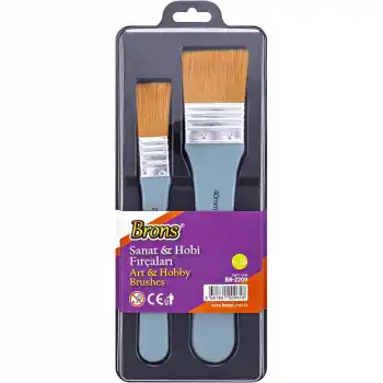 BRONS SENTETİK FIRÇA SET 10 BR-2209