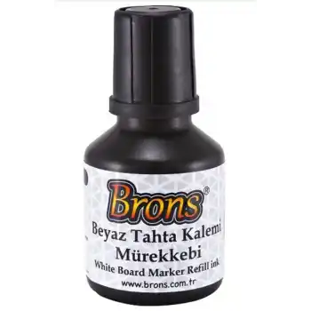 BRONS SİYAH TAHTA KALEMİ MÜREKKEBİ 30 CC BR-350