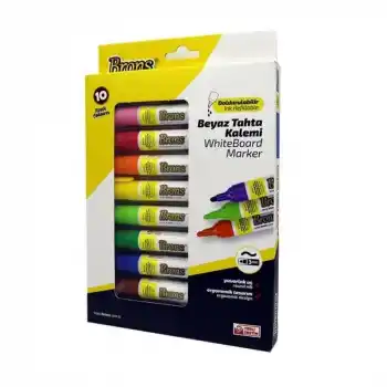 BRONS TAHTA KALEMİ DOLDURULABİLİR 10 RENK SET BR-9511