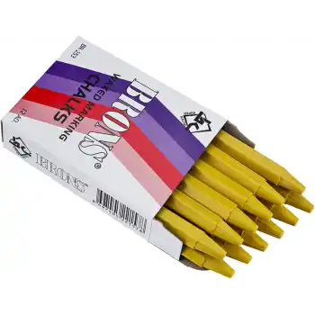 BRONS YAĞLI MARKA TEBEŞİR SARI 12 Lİ BR-253