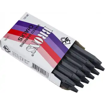 BRONS YAĞLI MARKA TEBEŞİR SİYAH 12 Lİ BR-251