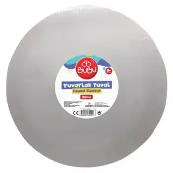 BU-BU 30 CM YUVARLAK TUVAL