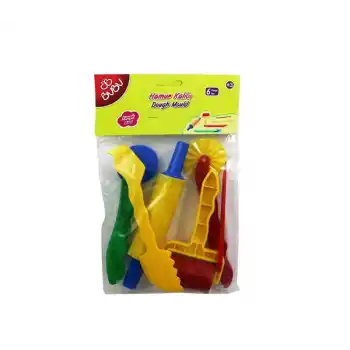 BU-BU BUBU00002 OYUN HAMURU KALIBI SETİ 6 PARÇA