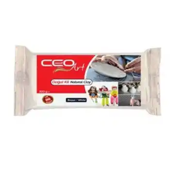 BU-BU DK0003 DOĞAL KİL BEYAZ 500 GR.