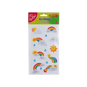 BU-BU EVA STICKER UNİCORN ST0146