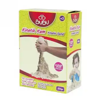 BU-BU NATURAL KİNETİK KUM 500 GR. KU0001