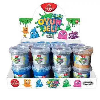BU-BU OYUN JELİ METALİK 145 GR. SLM020