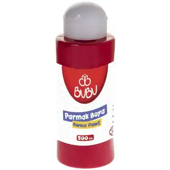 BU-BU PARMAK BOYASI 500 GR KIRMIZI BUBU-PAR003