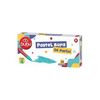 BU-BU PAS001 12 RENK PASTEL BOYA