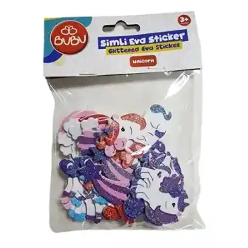 BU-BU SİMLİ EVA STICKER UNICORN ST0154