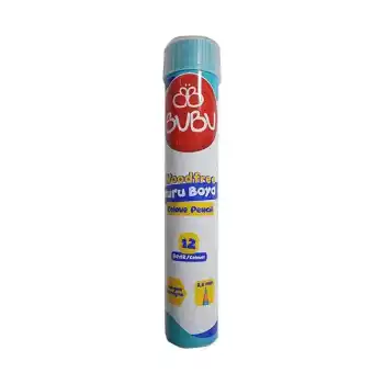 Bu-bu Woodfree 12 Renk Tüp Kuru Boya Kur003