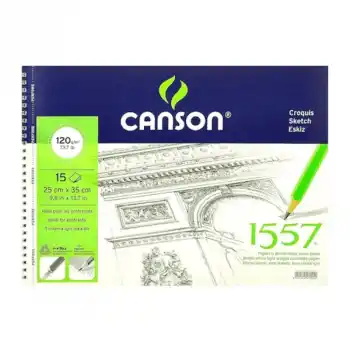 CANSON 1557 25X35 15 YP RESİM BLOK 120 GR 12015253