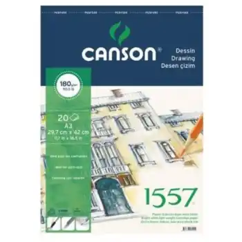 CANSON 1557 35X50 RESİM KAĞIDI 200 GR.125 Lİ PK.204121512