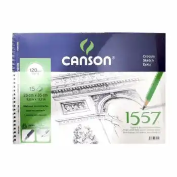 CANSON 35X50 SPR.RESİM DEF.15 Lİ 120G CAN-120-3550