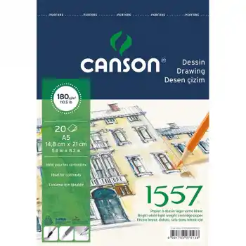 CANSON A5 20 YP RESİM DEFTERİ 180 GR 18020A5US