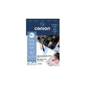 CANSON FINEFACE A4 20 YAPRAK RESİM DEFTERİ 200 GR 20020A4US