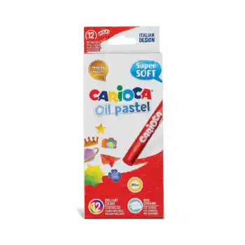 CARIOCA 12 RENK SÜPER YUMUŞAK PASTEL BOYA 43277