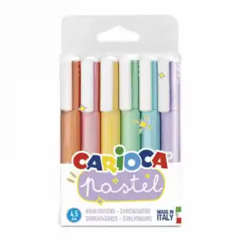 CARIOCA FOSFORLU KALEM 6 RENK PASTEL 43033
