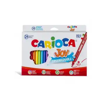 CARIOCA JOY 24 RENK YIKANABİLİR KEÇELİ KALEM 40615