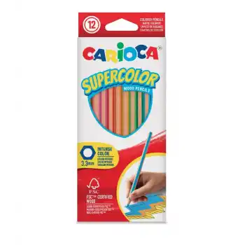 CARIOCA SUPERCOLOR KURU BOYA KALEMİ 12Lİ 43391